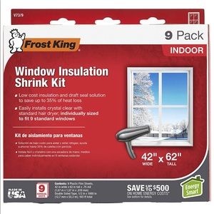 Frost King Window insulation shrink kit